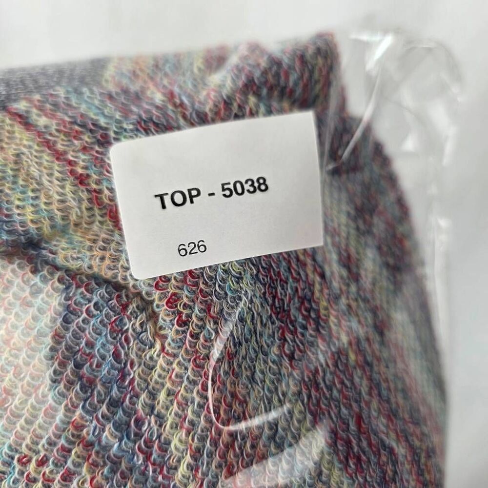 CJ Banks 1X Multicolor Space Dye Sweater Knit Tunic Top - Picture 11 of 11